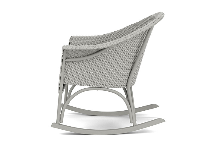 Lloyd Flanders™ All Seasons Lounge Rocker with Padded Seat - Platinum