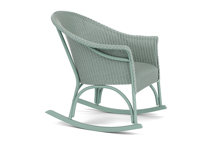 Lloyd Flanders™ All Seasons Lounge Rocker with Padded Seat - Sea Glass