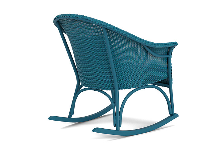 Lloyd Flanders™ All Seasons Lounge Rocker with Padded Seat - Peacock