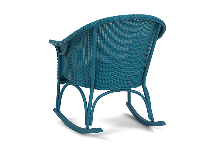 Lloyd Flanders™ All Seasons Lounge Rocker with Padded Seat - Peacock