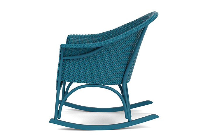 Lloyd Flanders™ All Seasons Lounge Rocker with Padded Seat - Peacock