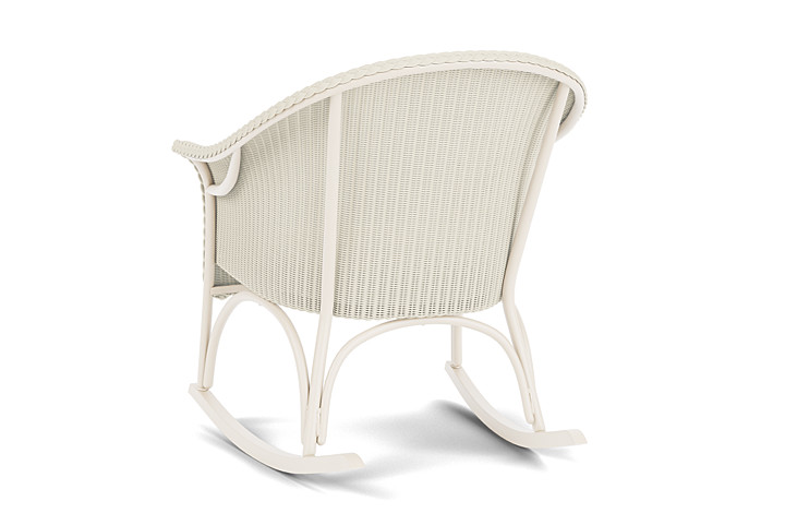 Lloyd Flanders™ All Seasons Lounge Rocker with Padded Seat - Ivory