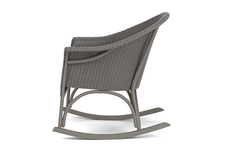 Lloyd Flanders™ All Seasons Lounge Rocker with Padded Seat - Pewter