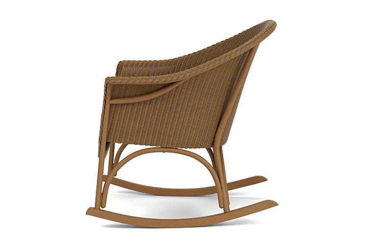 Lloyd Flanders™ All Seasons Lounge Rocker with Padded Seat - Hickory