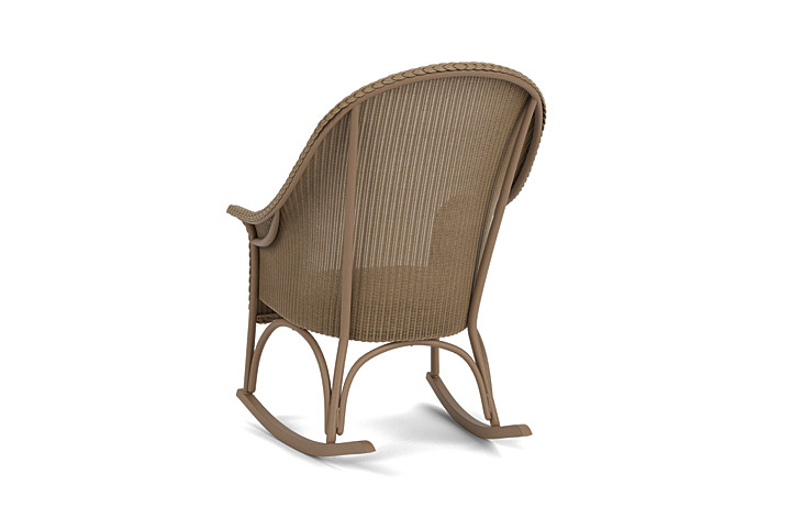 Lloyd Flanders™ All Seasons High Back Porch Rocker with Padded Seat - Fawn