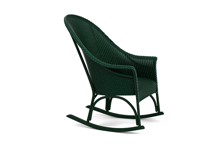 Lloyd Flanders™ All Seasons High Back Porch Rocker with Padded Seat - Woodland