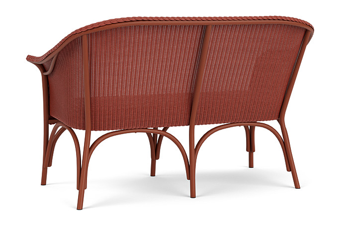 Lloyd Flanders™ All Seasons Settee with Padded Seat - Terracotta