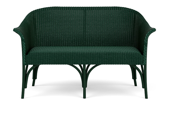 Lloyd Flanders - All Seasons Settee with Padded Seat