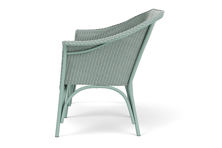 Lloyd Flanders™ All Seasons Settee with Padded Seat - Sea Glass