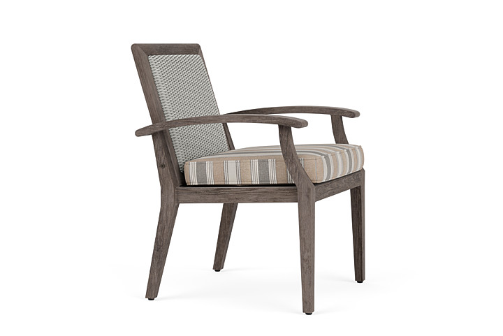 Lloyd Flanders™ Frontier Dining Armchair - Platinum