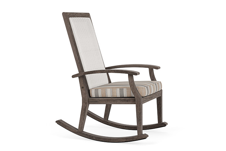 Lloyd Flanders™ Frontier High Back Porch Rocker - White