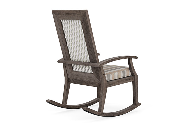 Lloyd Flanders™ Frontier High Back Porch Rocker - Matte White