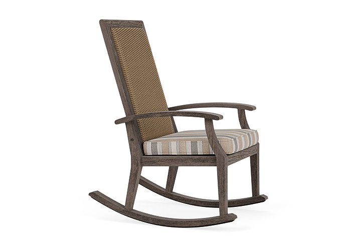 Lloyd Flanders™ Frontier High Back Porch Rocker - Fawn