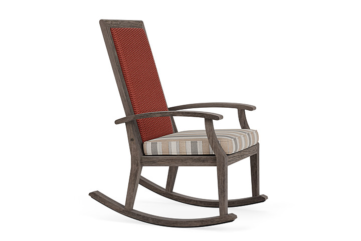 Lloyd Flanders™ Frontier High Back Porch Rocker - Terracotta