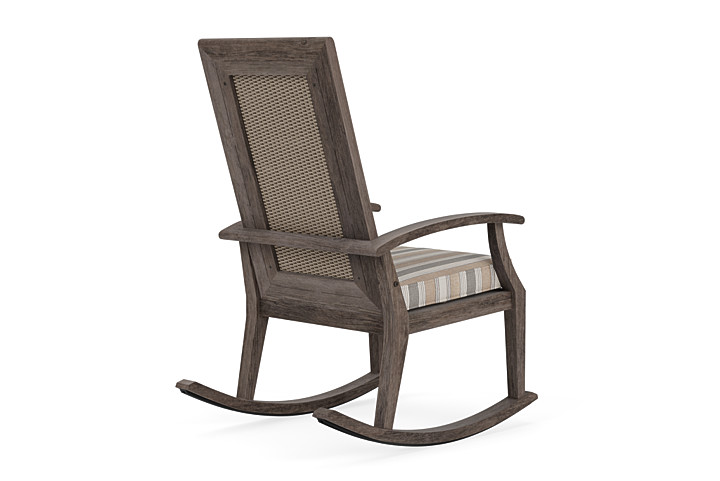 Lloyd Flanders™ Frontier High Back Porch Rocker - French Beige