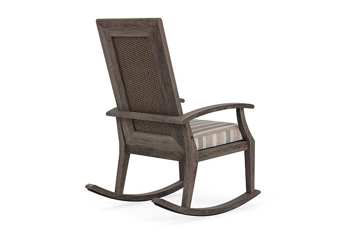 Lloyd Flanders™ Frontier High Back Porch Rocker - Bark