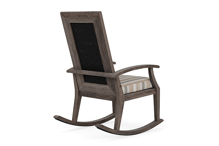 Lloyd Flanders™ Frontier High Back Porch Rocker - Ebony