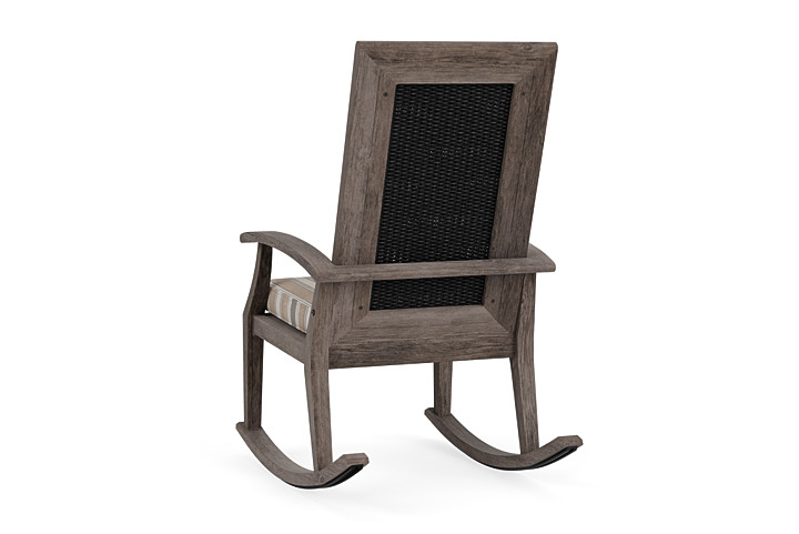 Lloyd Flanders™ Frontier High Back Porch Rocker - Ebony