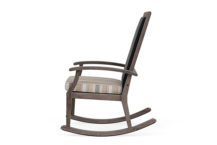 Lloyd Flanders™ Frontier High Back Porch Rocker - Ebony