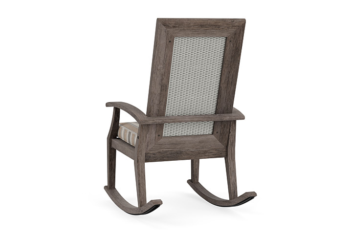 Lloyd Flanders™ Frontier High Back Porch Rocker - Platinum