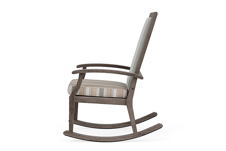 Lloyd Flanders™ Frontier High Back Porch Rocker - Platinum