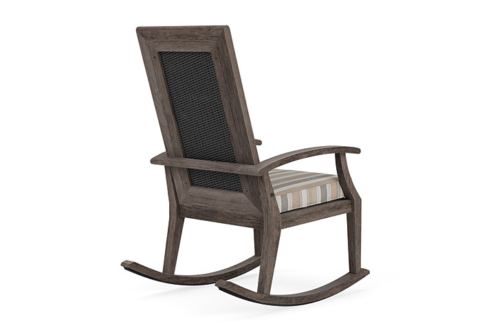 Lloyd Flanders™ Frontier High Back Porch Rocker - Charcoal