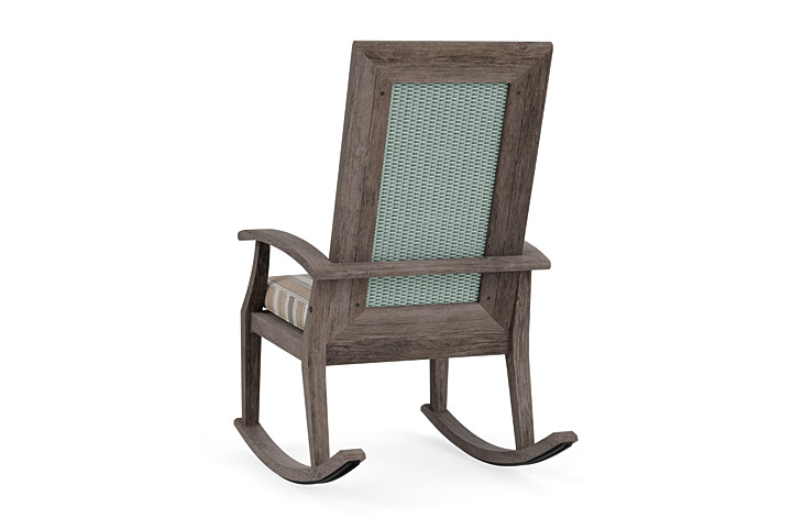 Lloyd Flanders™ Frontier High Back Porch Rocker - Sea Glass