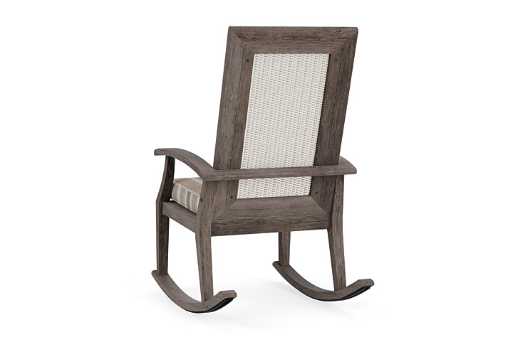 Lloyd Flanders™ Frontier High Back Porch Rocker - Antique White