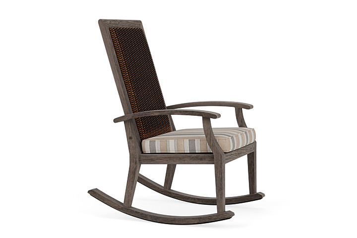 Lloyd Flanders™ Frontier High Back Porch Rocker - Mink