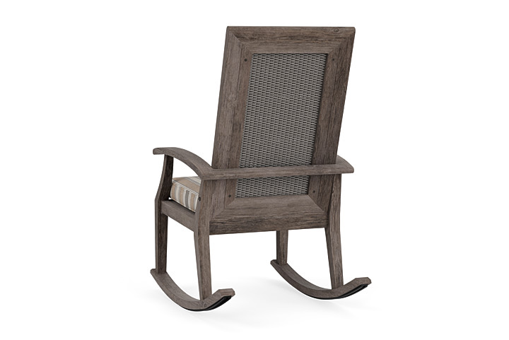 Lloyd Flanders™ Frontier High Back Porch Rocker - Pewter