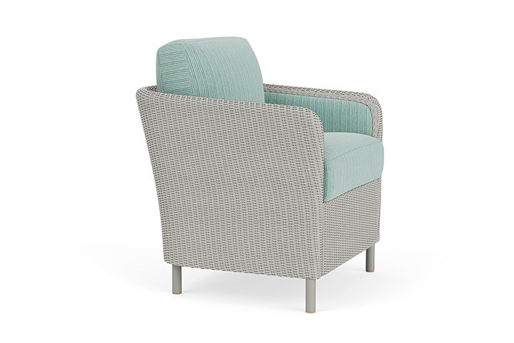 Lloyd Flanders™ Visions Dining Armchair - Platinum