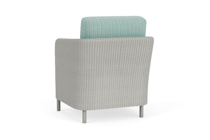 Lloyd Flanders™ Visions Dining Armchair - Platinum