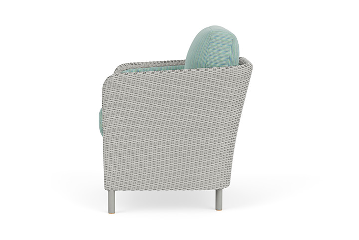 Lloyd Flanders™ Visions Dining Armchair - Platinum