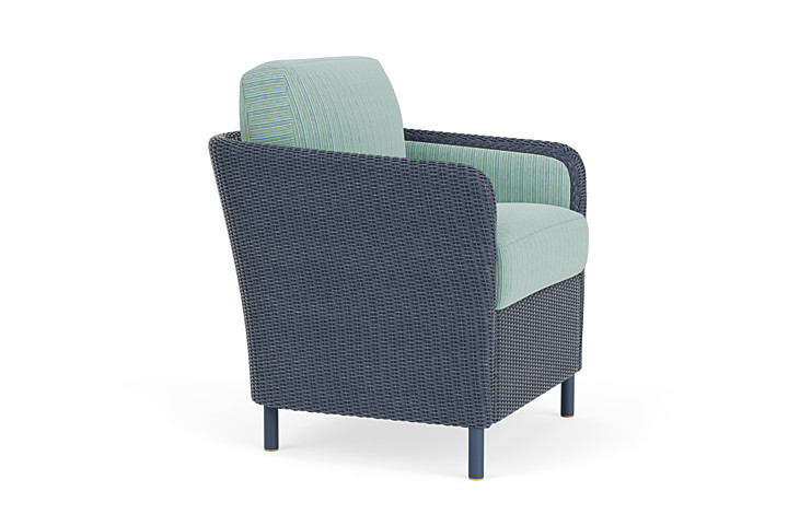 Lloyd Flanders™ Visions Dining Armchair - Denim Blue