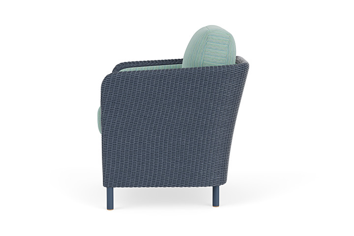 Lloyd Flanders™ Visions Dining Armchair - Denim Blue