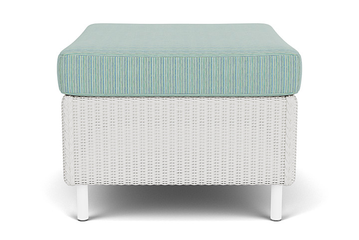 Lloyd Flanders™ Visions Ottoman - Matte White