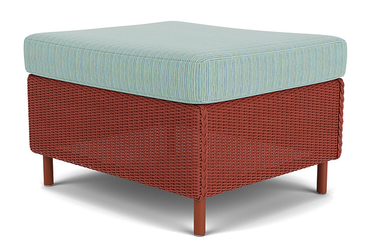 Lloyd Flanders™ Visions Ottoman - Terracotta