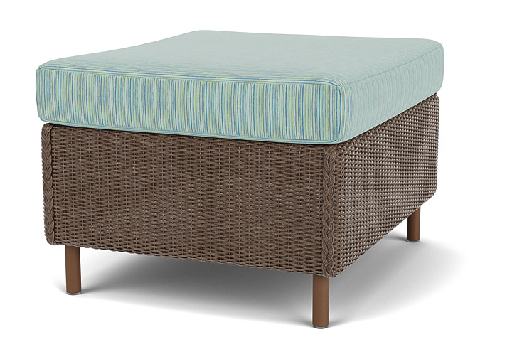 Lloyd Flanders™ Visions Ottoman - Bark