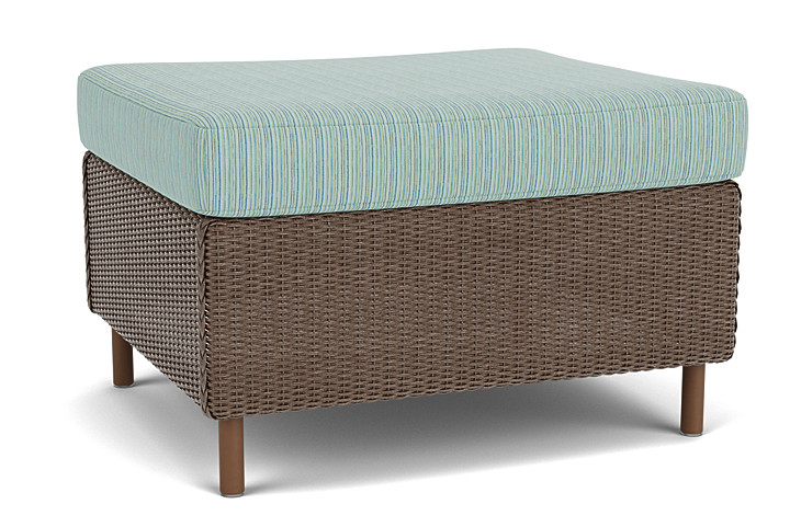 Lloyd Flanders™ Visions Ottoman - Bark