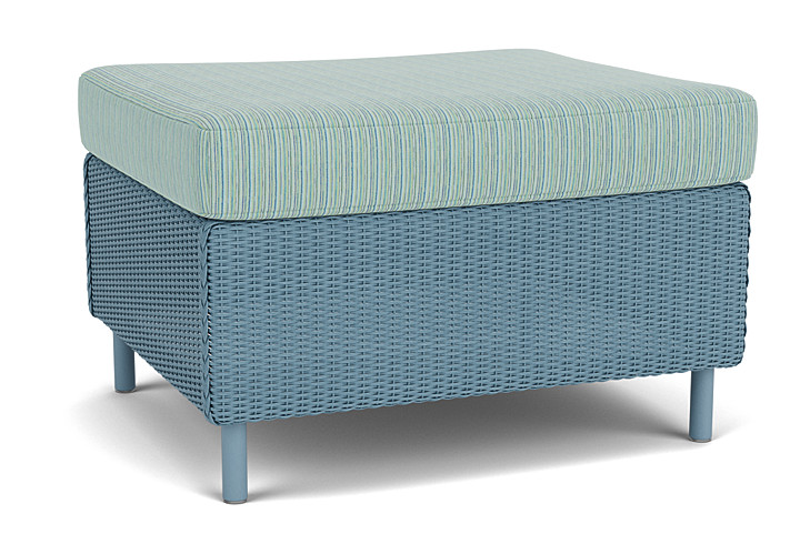 Lloyd Flanders™ Visions Ottoman - Stillwater