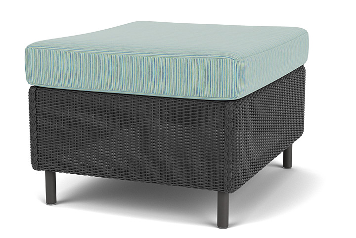 Lloyd Flanders™ Visions Ottoman - Charcoal