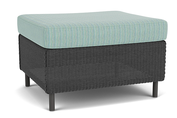 Lloyd Flanders™ Visions Ottoman - Charcoal