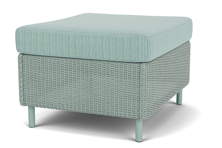 Lloyd Flanders™ Visions Ottoman - Sea Glass