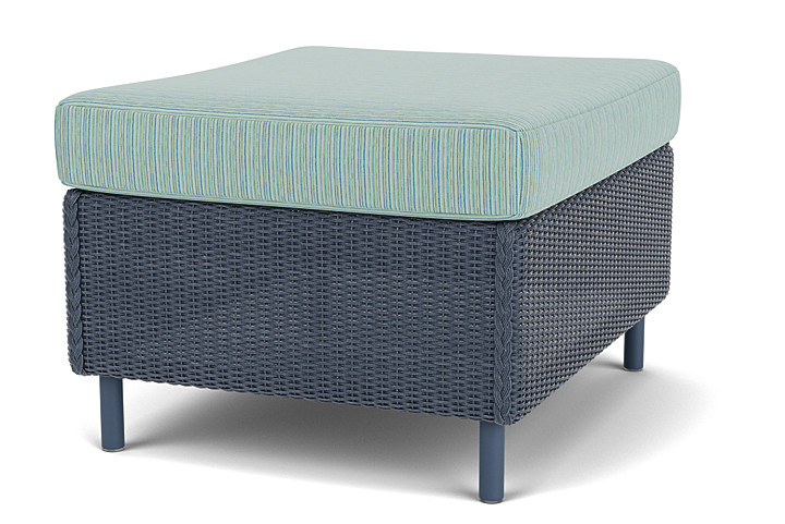 Lloyd Flanders™ Visions Ottoman - Denim Blue