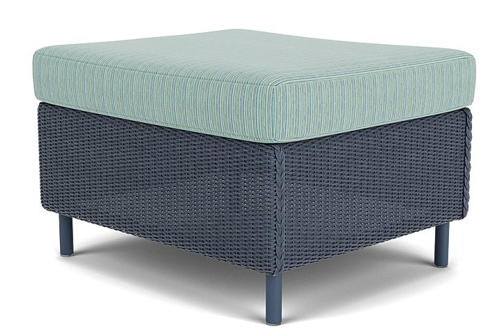 Lloyd Flanders™ Visions Ottoman - Denim Blue