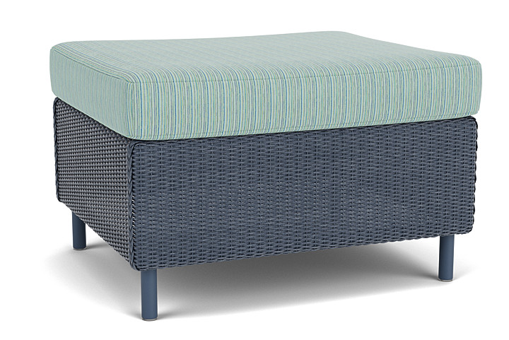 Lloyd Flanders™ Visions Ottoman - Denim Blue