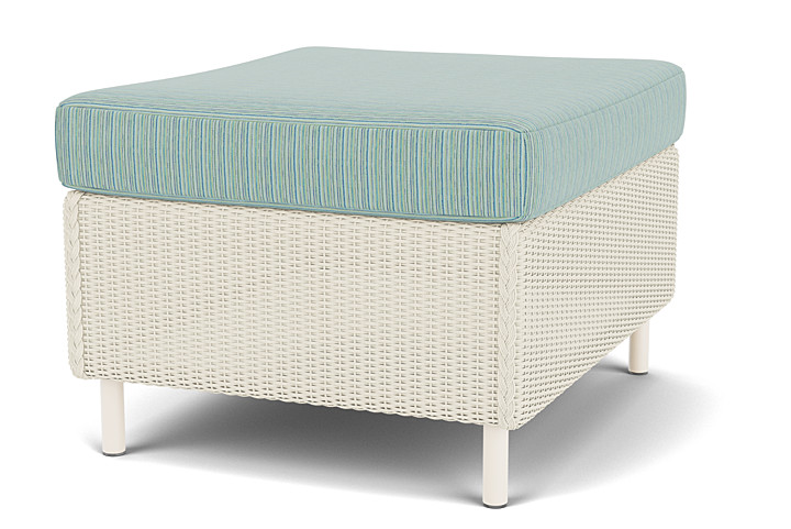 Lloyd Flanders™ Visions Ottoman - Ivory