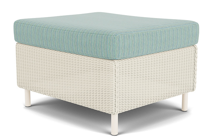 Lloyd Flanders™ Visions Ottoman - Ivory