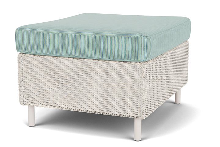 Lloyd Flanders™ Visions Ottoman - Antique White