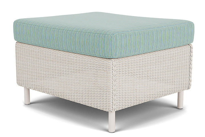 Lloyd Flanders™ Visions Ottoman - Antique White